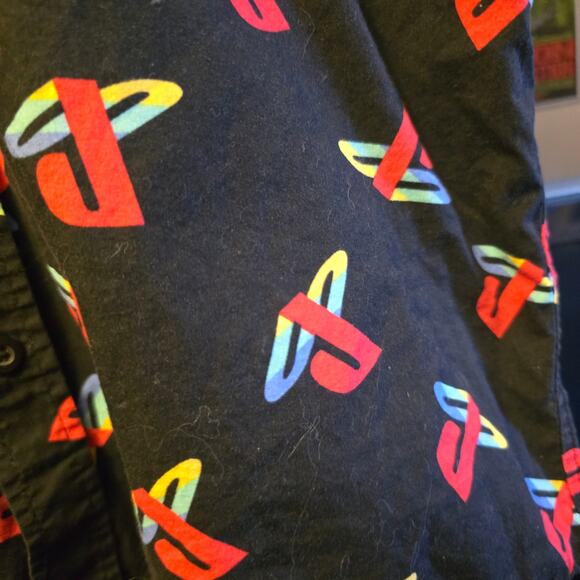 Playstation Button Down Shirt - Gamer Style - Picture 3 of 4